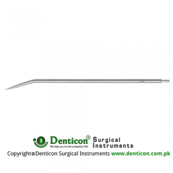 Redon Guide Needle 18 Charr. - Lancet Tip Stainless Steel, 19.5 cm - 7 3/4" Tip Size 6 mm